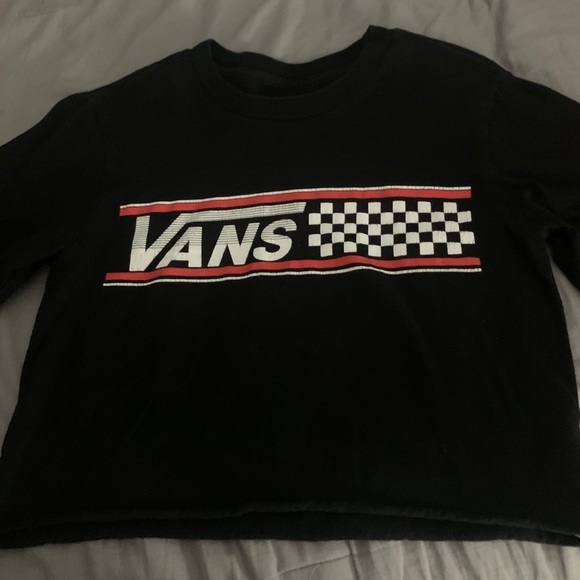 Vans cropped long tee - Picture 1 of 4